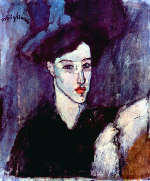 Modigliani - The Jewess by Modigliani